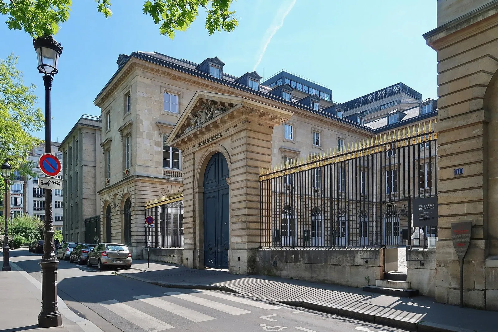 Le Collège de France, place Marcelin-Berthelot