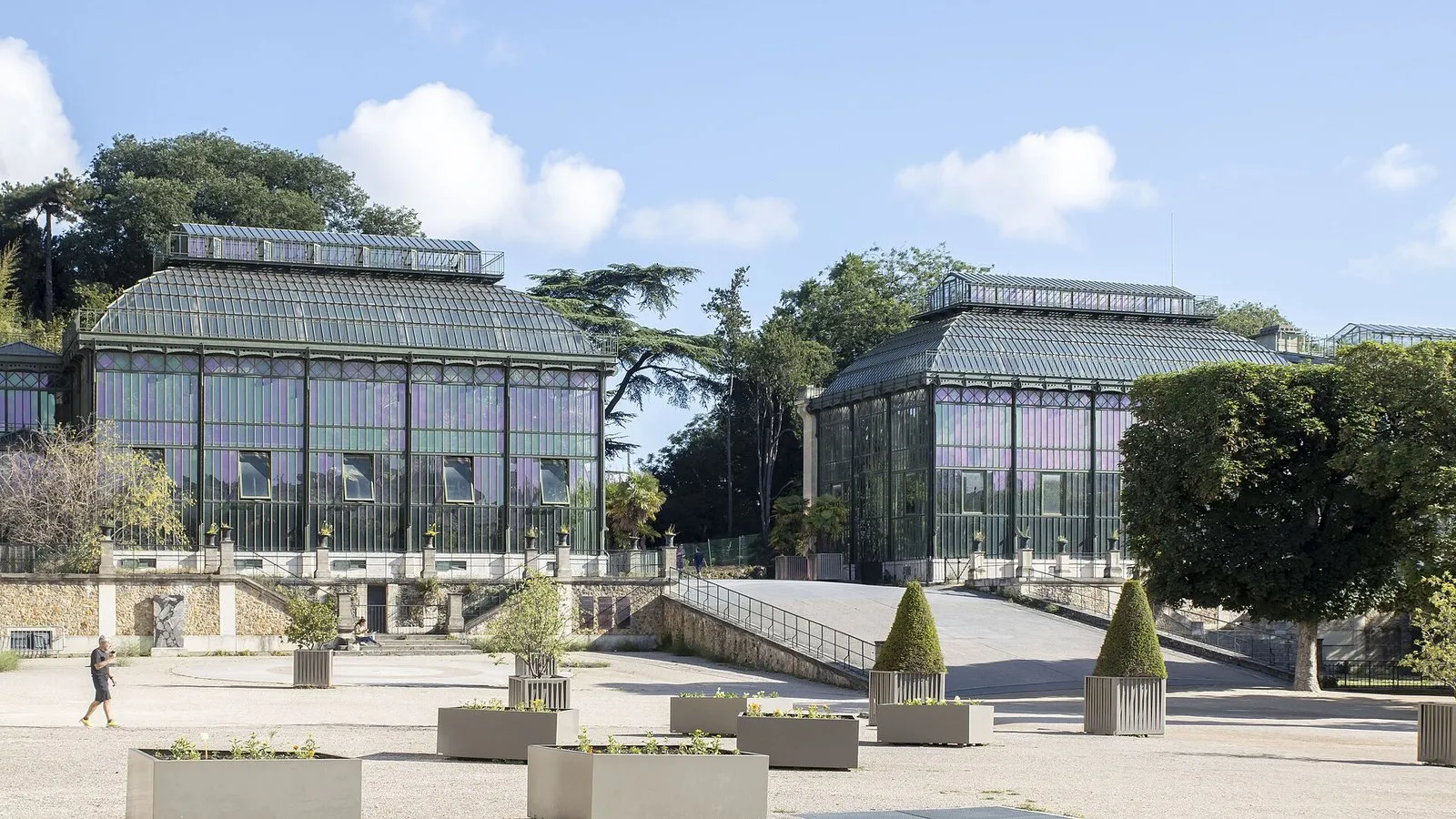 Les grandes serres du Jardin des Plantes
