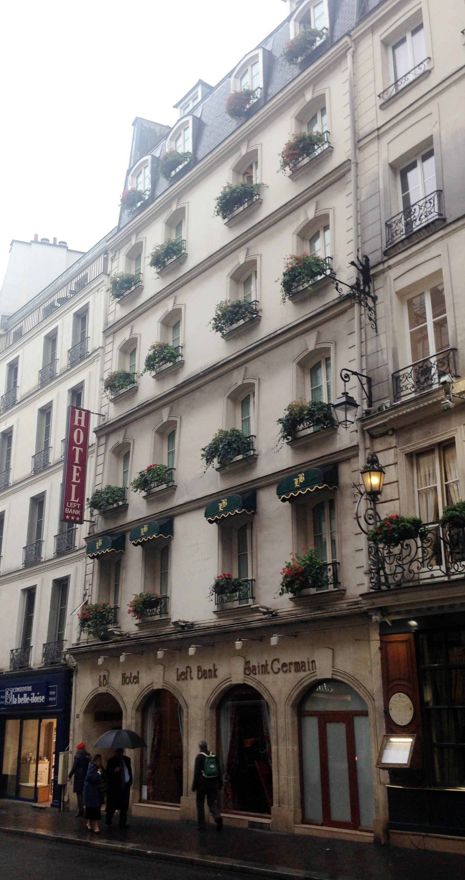 Facade of Hôtel Left Bank Saint Germain, 9 rue de l'Ancienne-Comédie