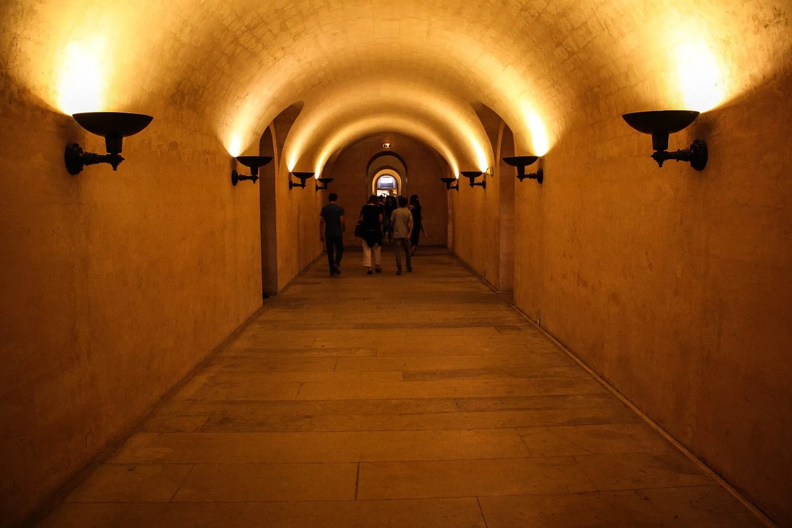 A gallery of the crypt of the Panthéon