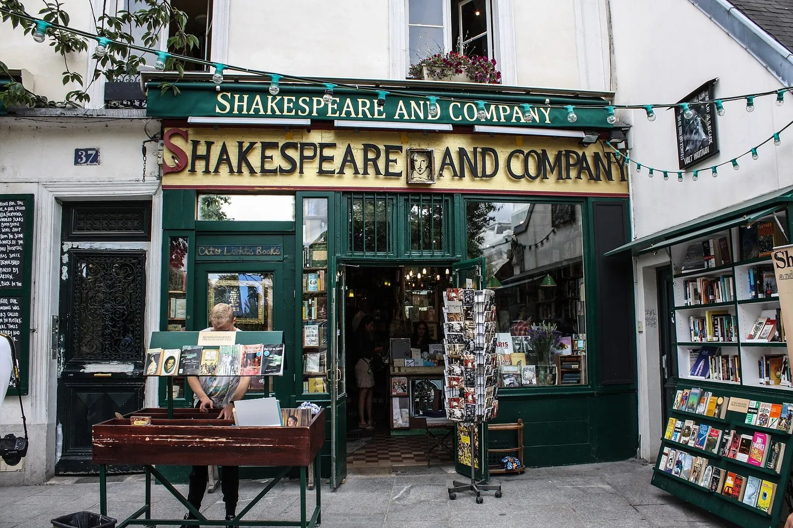 Shakespeare and Company, face à Notre-Dame